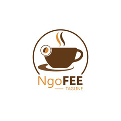 Coffee cup Logo Template
