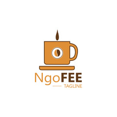 Coffee cup Logo Template