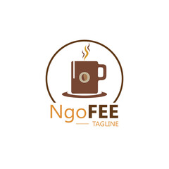 Coffee cup Logo Template