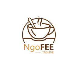 Coffee cup Logo Template