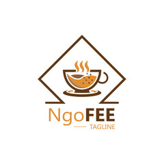 Coffee cup Logo Template