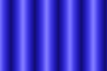 Abstract blue gradient with cylindrical vertical lines. vertical striped background. Vertical dark metal polished pipe. Construction seamless pattern.