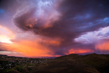 Sunset in Reno, NV