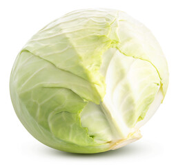Fototapeta premium cabbage isolated on white background