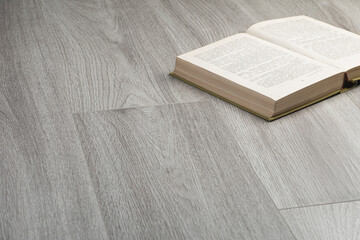 Laminate background. Wooden laminate and parquet boards for the floor in interior design. Texture and pattern of natural wood.