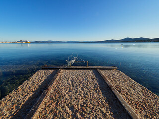A view of Golfo Aranci bay
