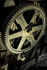 gears of a old machine