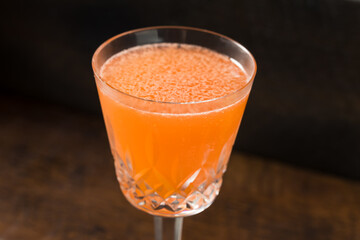 Boozy Red Naked and Famous Cocktail