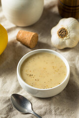 Homemade Lemon Garlic Vinaigrette Dressing