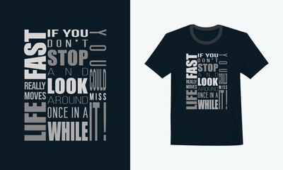 Modern & artistic typography t shirt design. Vector illustration. Inspirational & motivational quote or slogan t shirt for mentoring, self-development & coaching. Vector lettering for posters & cards.