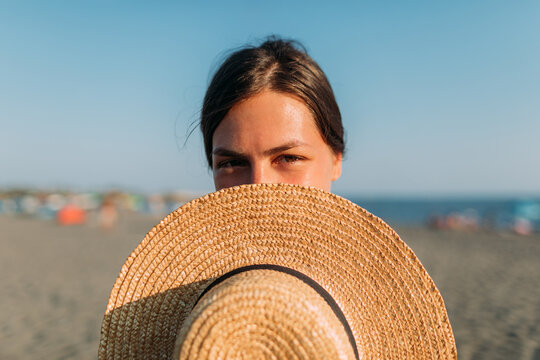 A Girl on the Beach