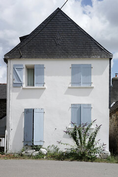 French village in summer. Details.