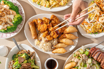 General Tso's Chicken Chinese Food