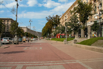 The central street of Kiev - Khreschatyk