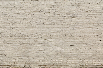 white painted old brick wall background backdrop