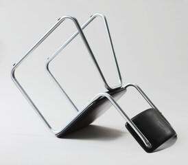 Vintage office chair tipped over