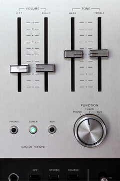 Sixties receiver detail