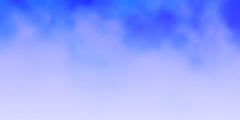 Light BLUE vector texture with cloudy sky. Gradient illustration with colorful sky, clouds. Pattern for your commercials.