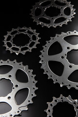 Variable speed bicycle gears