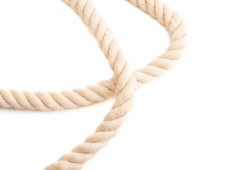 thick rope isolated