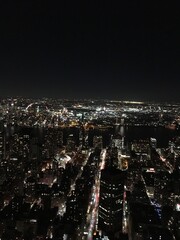Obraz premium new york city at night