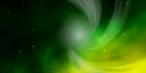 Obraz premium Dark Green, Red vector template with neon stars. Modern geometric abstract illustration with stars. Pattern for websites, landing pages.