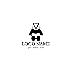 Panda logo template