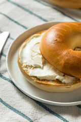 Homemade Cream Cheese Bagel