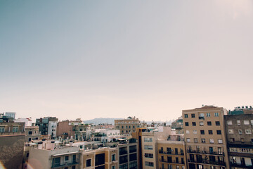 Fototapeta premium Barcelona Skyline