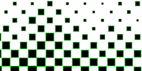 Light Green vector pattern in square style. Rectangles with colorful gradient on abstract background. Template for cellphones.