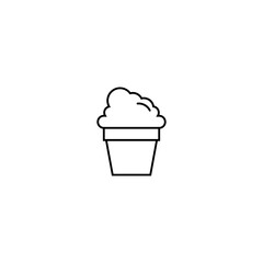Cake vector icon