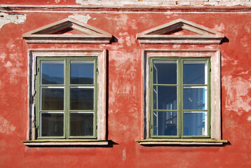 Fototapeta na wymiar Restoration Windows