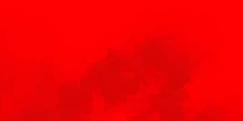 Dark red, yellow vector geometric polygonal design.