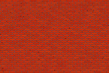 hi-res red brick wall pattern