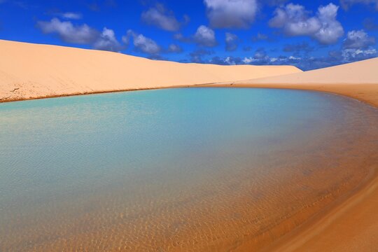 lake in the desert