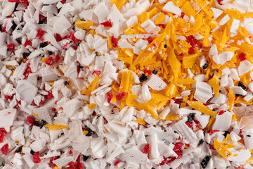 Granuli plastica riciclata
