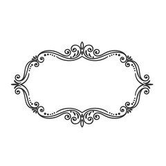 Calligraphic Design Frame