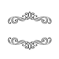 Calligraphic Design Frame