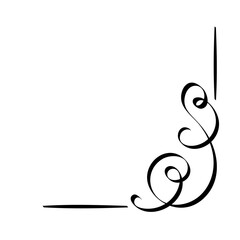 Calligraphic design element