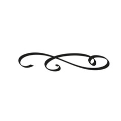 Calligraphic design element