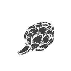 Artichoke glyph icon