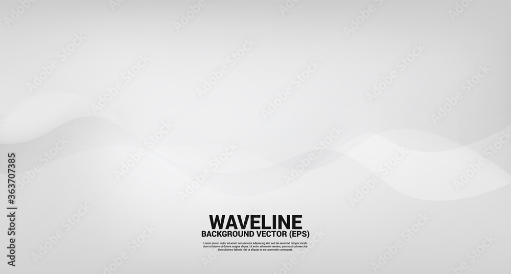 Poster silver fluid curve shape background. concept design for flowing futuristic and liquid wave style art