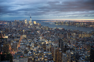 New York at Sunset