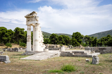 Fototapeta na wymiar Greek Ruins
