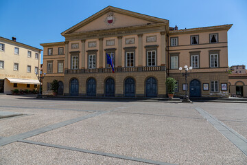 Naklejka premium Lucca Toskana Italien Stadtansichten Altstadt