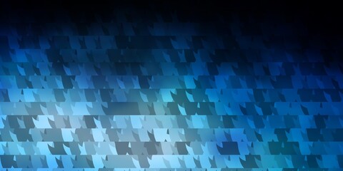 Dark BLUE vector backdrop with lines, triangles.