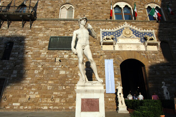 Copy of Michelangelo’s David, Piazza della Signoria 