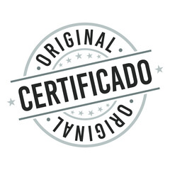 Certified Original Stamp. Design Vector Badge Art. Quality Badge.