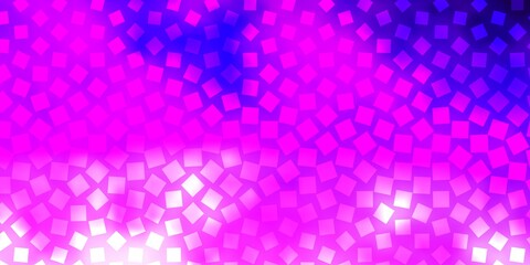 Light Purple, Pink vector template with rectangles. Modern design with rectangles in abstract style. Best design for your ad, poster, banner.