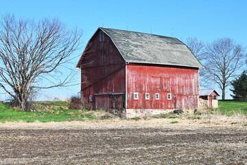 Obraz premium Old Red Barn